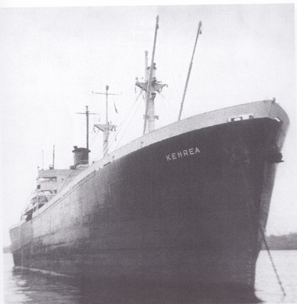 Mv Kehrea, Liberty type vessel - WW II/post war era